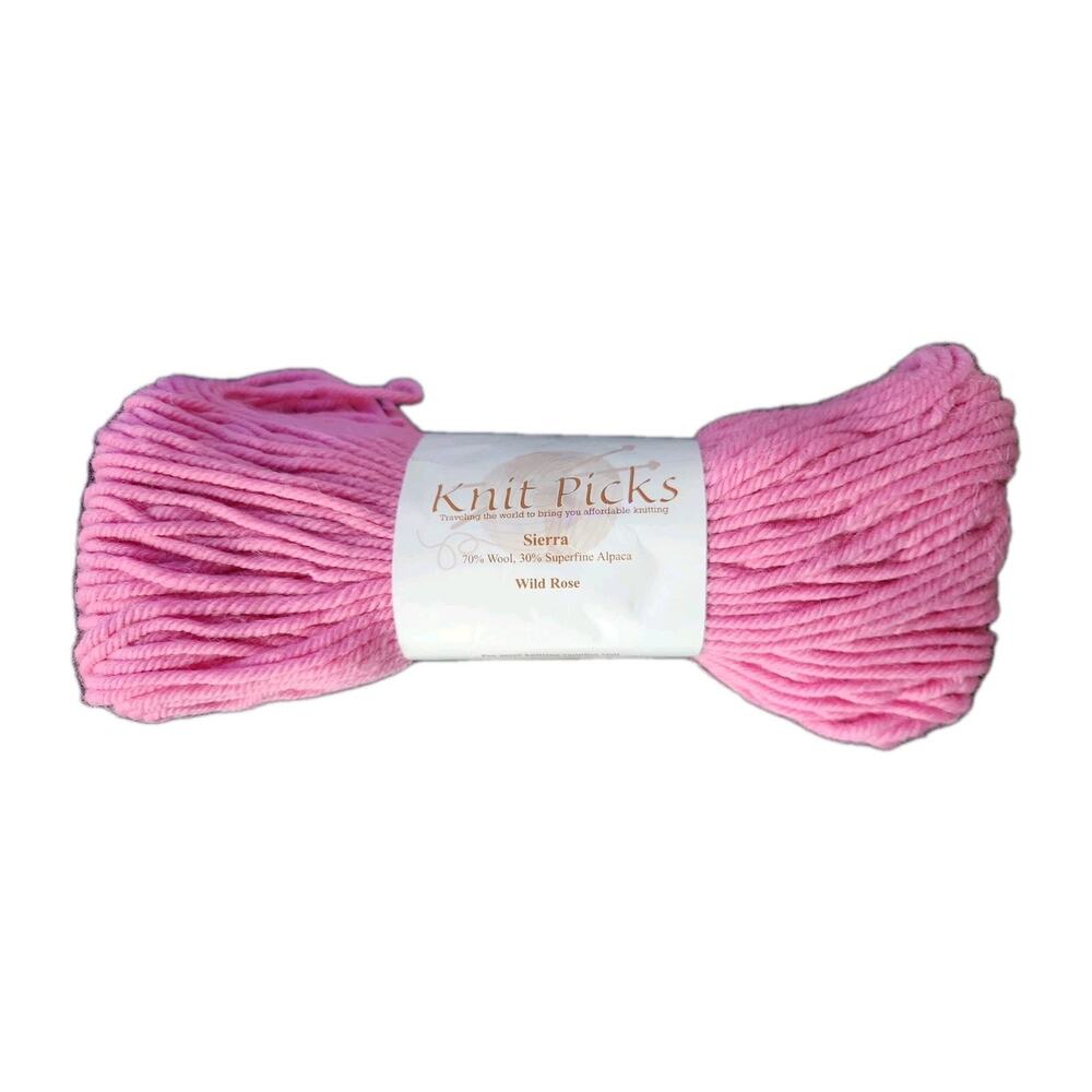 Knit Picks Sierra Yarn Lot of 3 Bulky Wool Alpaca Spring Pastel Colors - Picture 2 of 8